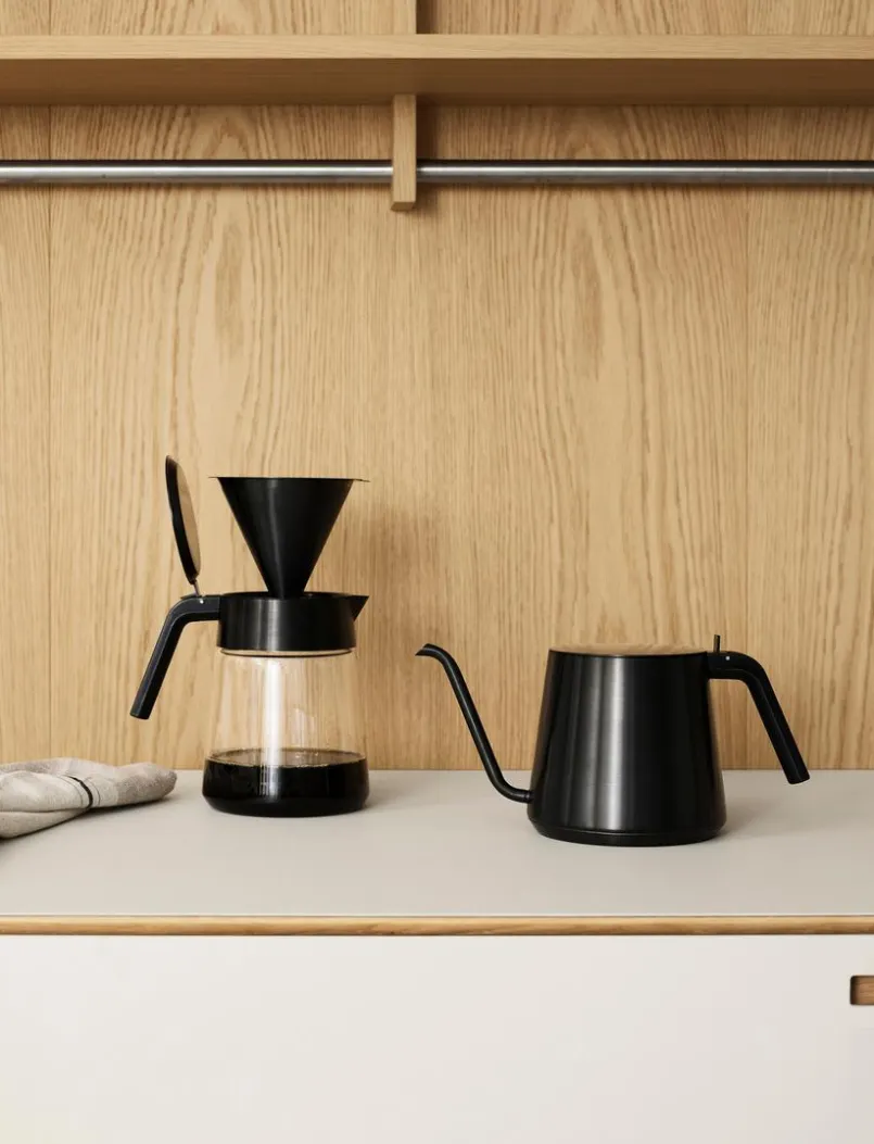 Stelton Kaffee & Tee-Kaffeekanne Nohr 1200 ml Schwarz