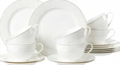Geschirr|Ritzenhoff & Breker Kaffeeservice Isabella 18tlg. Weiß