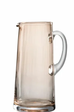 Karaffen & Krüge|Karaffen & Krüge|DAHEIM Karaffe Linien 1500 ml Amber