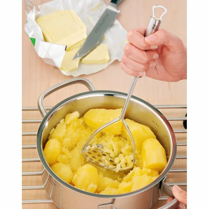 Küchenutensilien|WMF Kartoffelstampfer Profi Plus Silber