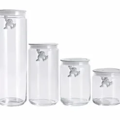 Vorratsdosen|Alessi Küchendose Gianni 1400 ml Weiß