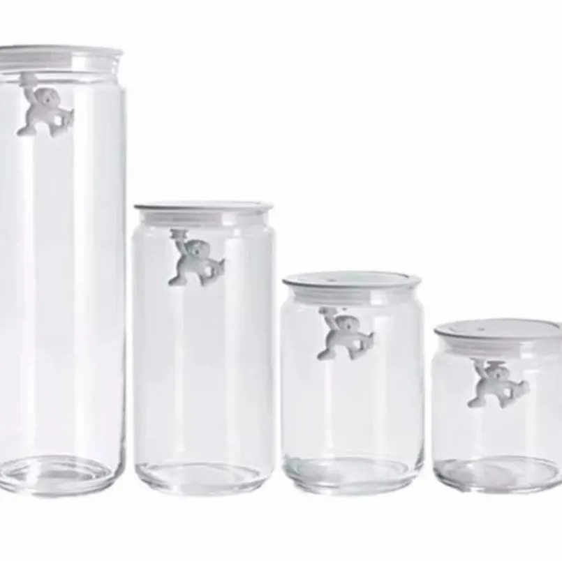 Vorratsdosen|Alessi Küchendose Gianni 1400 ml Weiß
