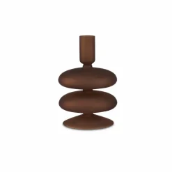 AM Design Kerzen & Kerzenhalter-Kerzenhalter Ibiza 16 cm Braun