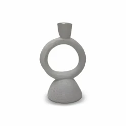 Kerzen & Kerzenhalter|Kerzenständer & Kerzenhalter-Kerzenleuchter Ring 18 cm Weiß