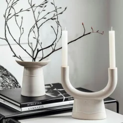 like. by Villeroy & Boch Dekorationsartikel-Kerzenleuchter Winter Glow 20,3 cm Beige