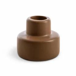 Kerzenständer & Kerzenhalter|Kerzenständer & -Halter-Kerzenleuchter Zylinder 5,5 cm Braun
