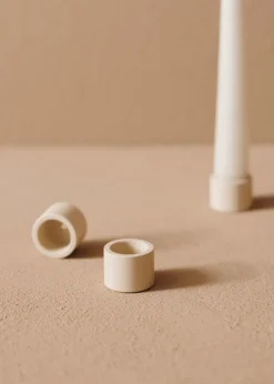 Metallbude Kerzen & Kerzenhalter-Kerzenständer 4er-Set Noa Cashew