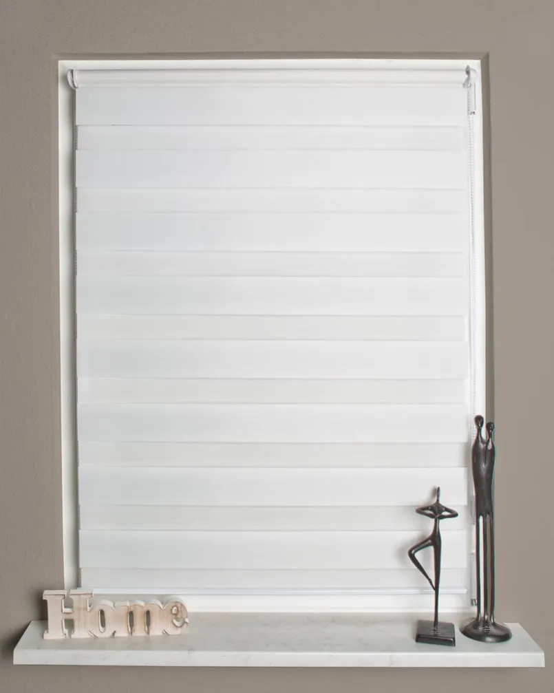 Schmidt Vorhänge & Gardinen-Kettenzugrollo Zebra 50 x 150 cm Creme