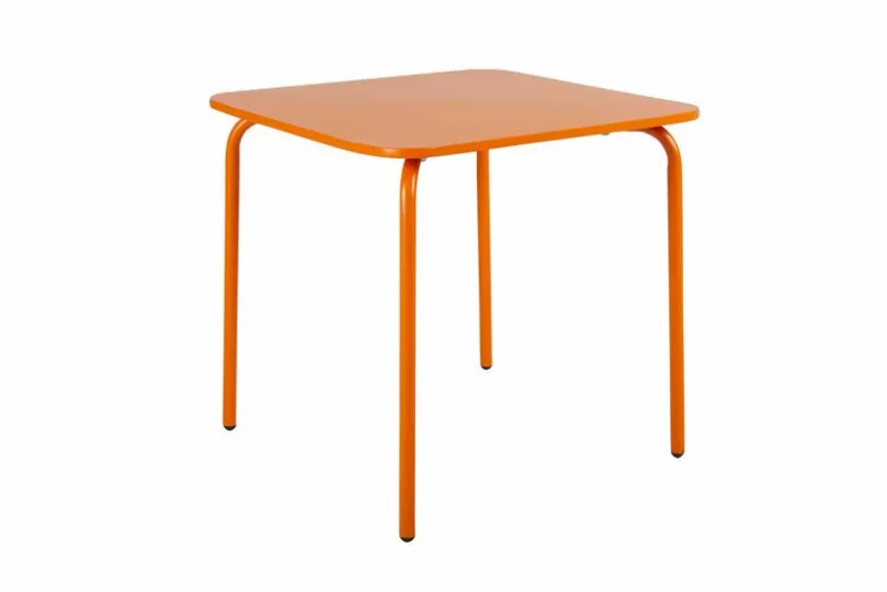 Brafab Sitzgelegenheiten|Sitzgelegenheiten-Kindergartentisch Nera 48 x 48 cm Orange