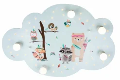 ELOBRA kids Kinderlampen|Kinderlampen-Kinderlampe Little Indians Blau