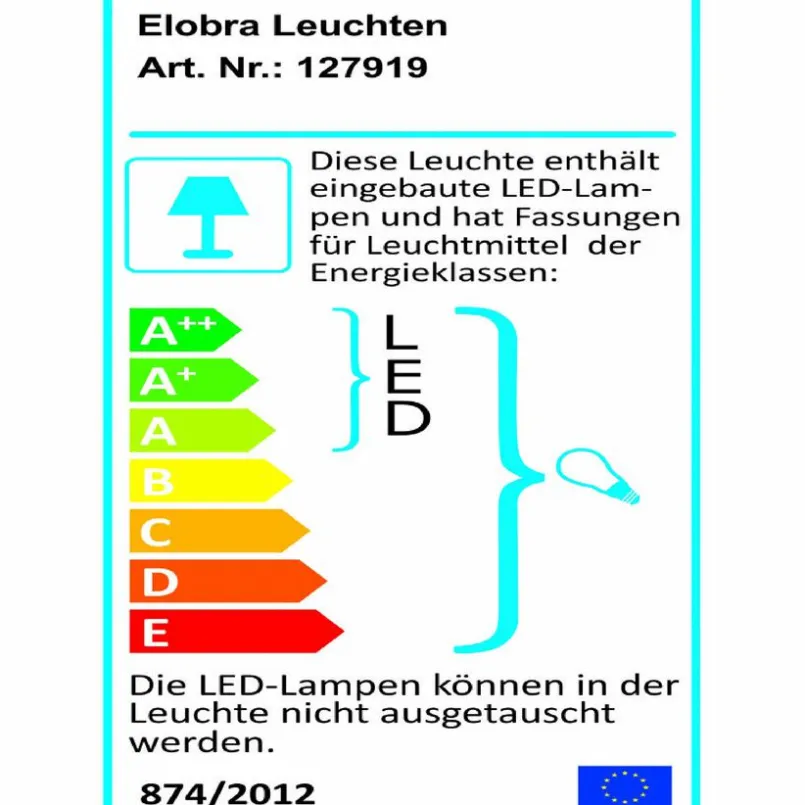 ELOBRA kids Kinderlampen|Kinderlampen-Kinderlampe Schloss mit Einhorn Rosa