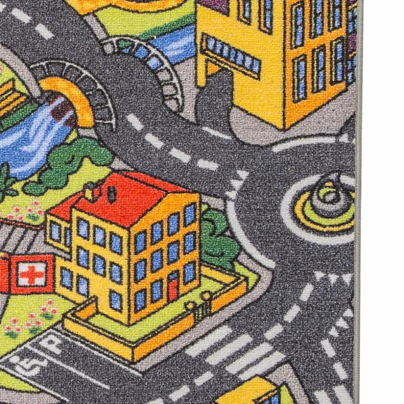 Kinderteppich City 80 x 140 cm< Hot