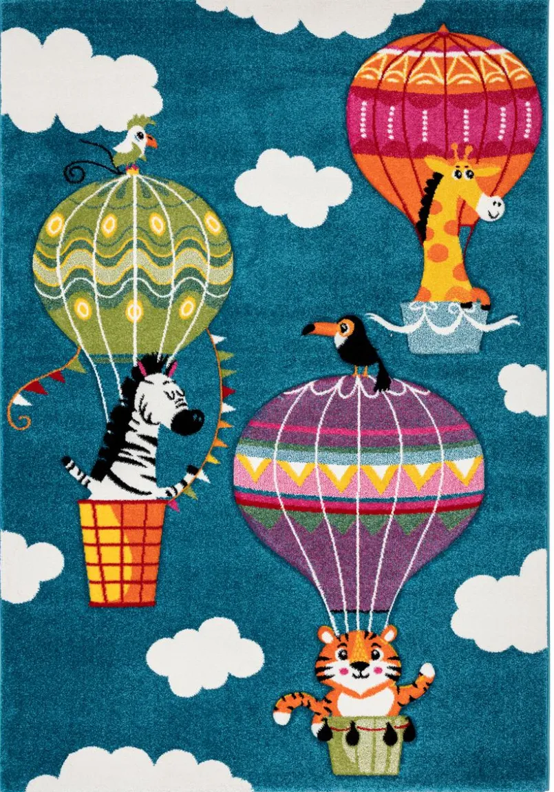 Kinderteppiche|Kinderteppiche-Kinderteppich Kids 133 x 190 cm Bunt
