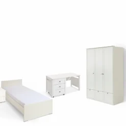 WIMEX Kinder- & Jugendzimmer-Komplettsets|Kinder- & Jugendzimmer-Komplettsets-Kinderzimmer-Set Filou 5tlg. Weiß