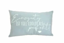 Dekokissen|Dekokissen & -Bezüge|Collection Noblesse Kissen Einzigartig 30 x 50 cm Blau