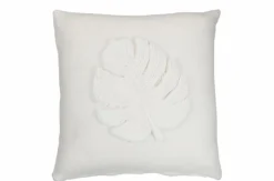 Kissen Blätter 40 x 40 cm<DAHEIM Discount