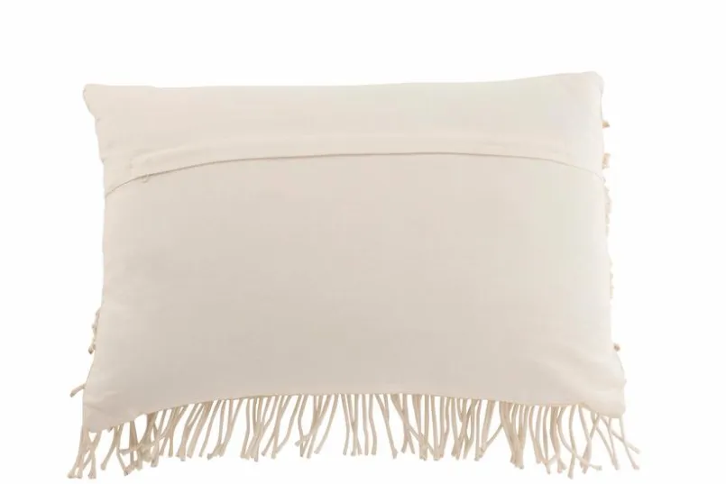 Dekokissen|Dekokissen & -Bezüge|DAHEIM Kissen Cosy 60 x 37,5 cm Creme