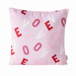 BOLTZE Dekokissen|Dekokissen & -Bezüge-Kissen Lovekiss 45 x 45 cm Lila