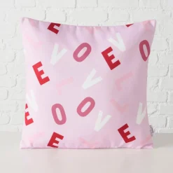 BOLTZE Dekokissen|Dekokissen & -Bezüge-Kissen Lovekiss 45 x 45 cm Lila