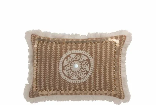 Kissen Natur 55 x 35,5 cm<DAHEIM Online