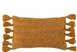 Kissen Quasten 30 x 60 cm<DAHEIM Online