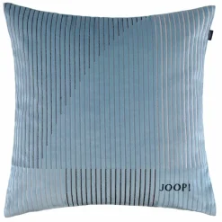 JOOP! Dekokissen & -Bezüge|Sitzkissen & Dekokissen-Kissenbezug Divided 50 x 50 cm Eisblau