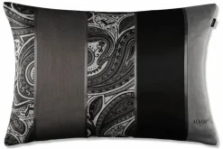JOOP! Dekokissen & -Bezüge|Sitzkissen & Dekokissen-Kissenbezug Paisley Allover 40 x 60 cm Silbergrau