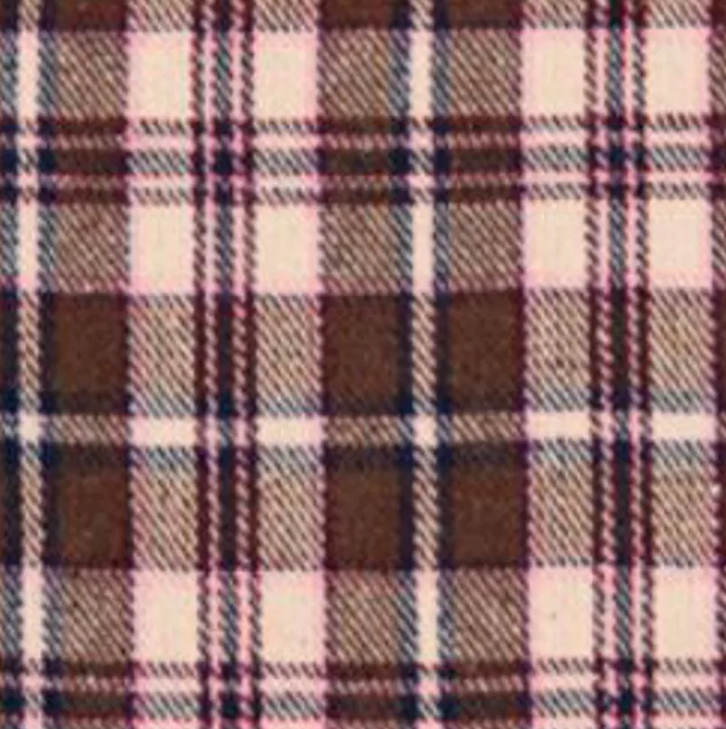 Dekokissen & -Bezüge|Sitzkissen & Dekokissen|pad Kissenbezug Tartan 45 x 45 cm Brown