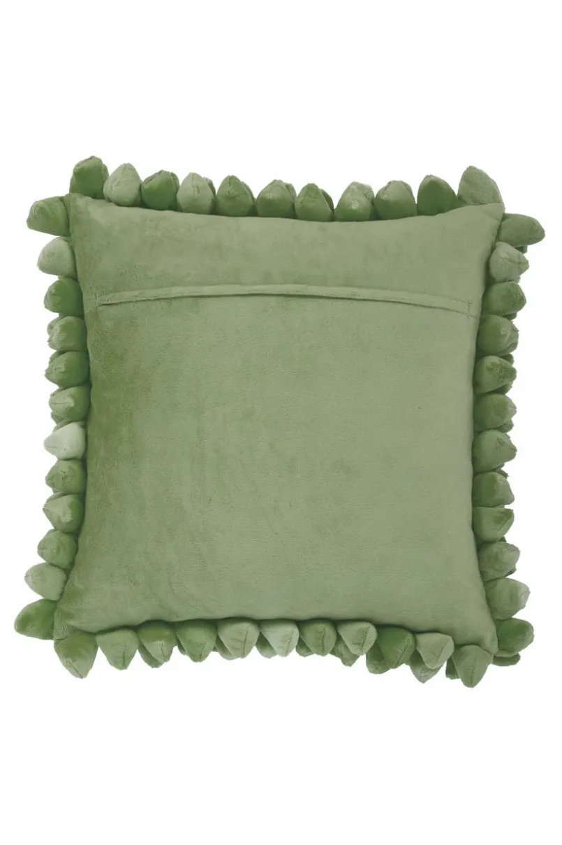 Dekokissen & -Bezüge|Sitzkissen & Dekokissen|HAANS Lifestyle Kissenbezug Pebble 45 x 45 cm Olive
