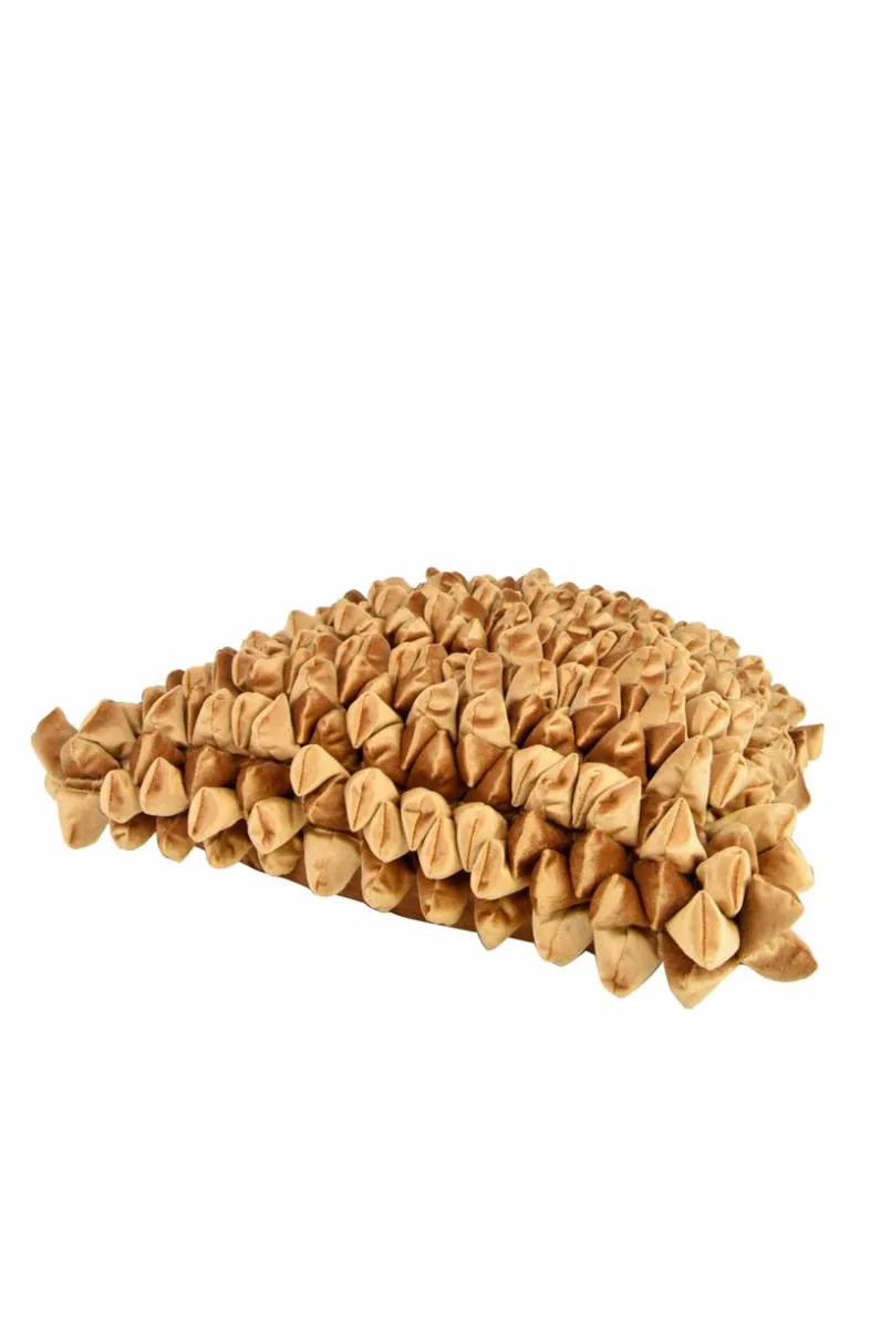 Dekokissen & -Bezüge|Sitzkissen & Dekokissen|HAANS Lifestyle Kissenbezug Pebble 45 x 45 cm Gold
