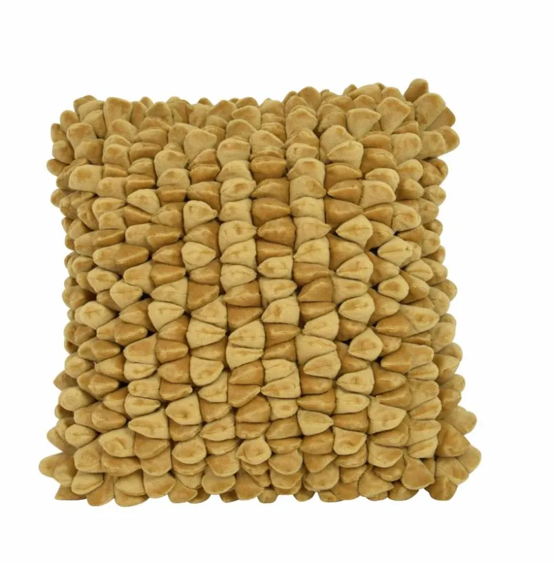 Dekokissen & -Bezüge|Sitzkissen & Dekokissen|HAANS Lifestyle Kissenbezug Pebble 45 x 45 cm Ocker