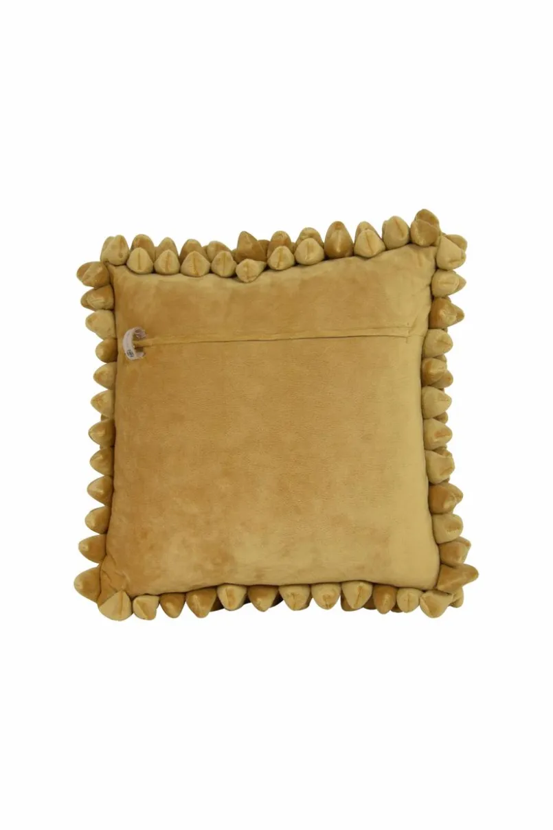 Dekokissen & -Bezüge|Sitzkissen & Dekokissen|HAANS Lifestyle Kissenbezug Pebble 45 x 45 cm Ocker