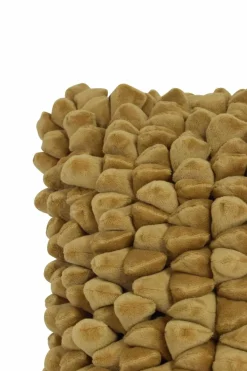 Dekokissen & -Bezüge|Sitzkissen & Dekokissen|HAANS Lifestyle Kissenbezug Pebble 45 x 45 cm Ocker