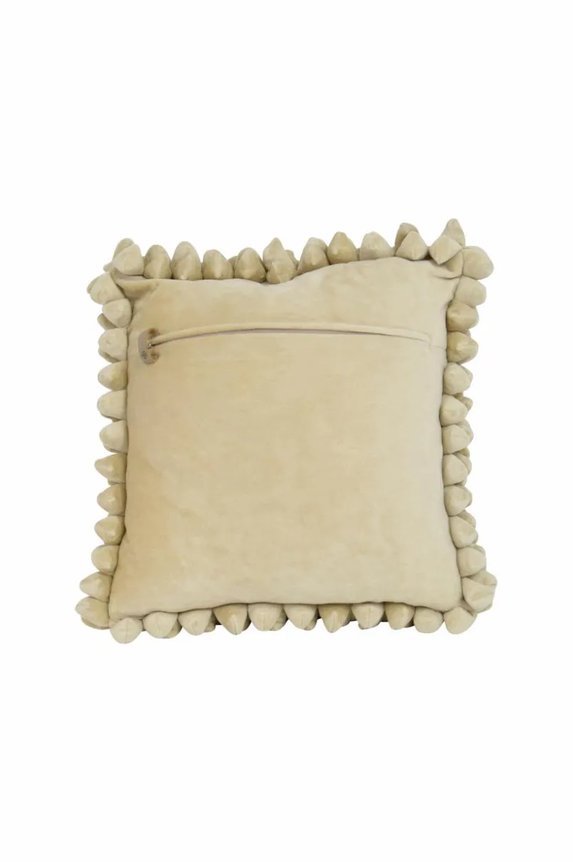 HAANS Lifestyle Dekokissen & -Bezüge|Sitzkissen & Dekokissen-Kissenbezug Pebble 45 x 45 cm Weiß