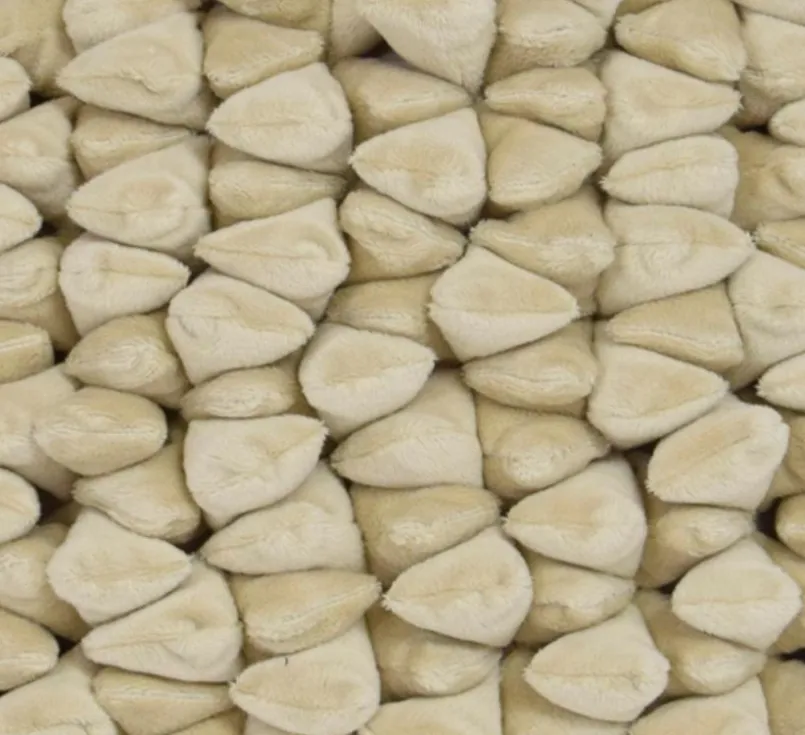 HAANS Lifestyle Dekokissen & -Bezüge|Sitzkissen & Dekokissen-Kissenbezug Pebble 45 x 45 cm Weiß