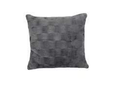 Dekokissen & -Bezüge|Sitzkissen & Dekokissen|Collection Noblesse Kissenbezug Webpelz 50 x 50 cm Grau