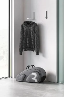 Zack Garderobenständer & -Haken-Klapp-Garderobe Pletor Edelstahl