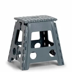 Hocker & Poufs-Klapphocker Höhe 39 cm Grau