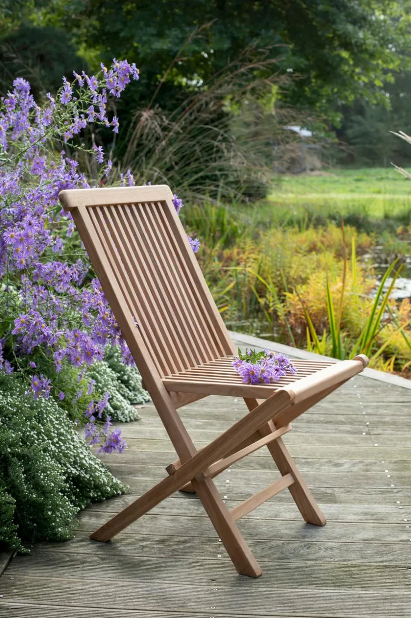 Gartenstühle-Klappstuhl Avignon Teak