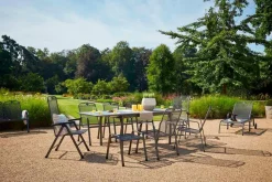 MWH Gartenstühle-Klappstuhl Savoy Silber