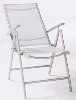 Klappstuhl Adria, Alu/Textilene< Hot