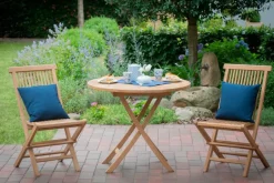 Balkontische|Gartentische| Klapptisch Avignon Ø 70 cm Teak