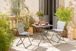 Balkontische|Lafuma Mobilier Klapptisch Balcony II 64 x 70 cm Titan