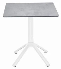 Balkontische|Gartentische|solpuri Klapptisch Milano Bistro 70 x 70 cm Weiß