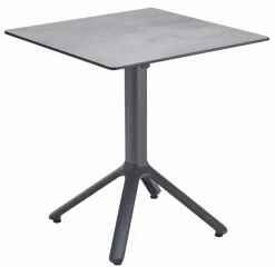 solpuri Balkontische|Gartentische-Klapptisch Milano Bistro 70 x 70 cm Anthrazit
