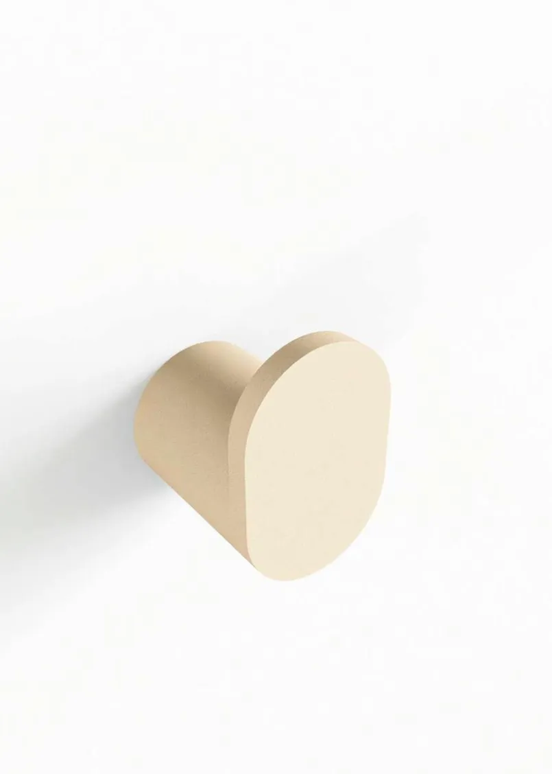 Metallbude Garderobenständer & -Haken-Kleiderhaken 6er-Set Palo Cashew