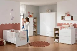 Babyzimmer Schränke & Regale|Babyzimmer Schränke & Regale|Paidi Kleiderschrank Lieven 166 x 204 cm Weiß