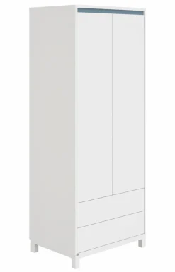 Babyzimmer Schränke & Regale|Babyzimmer Schränke & Regale|Paidi Kleiderschrank Olli 83 x 204 cm Blau