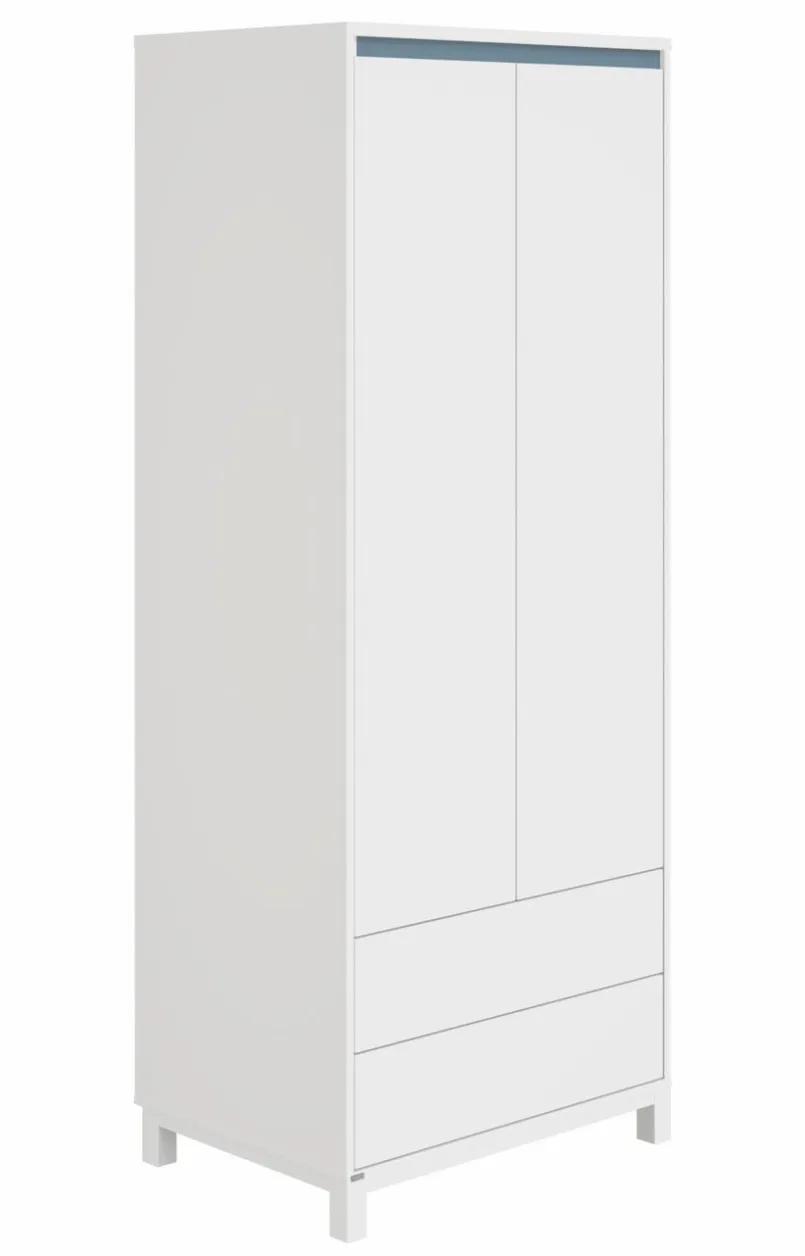 Babyzimmer Schränke & Regale|Babyzimmer Schränke & Regale|Paidi Kleiderschrank Olli 83 x 204 cm Blau