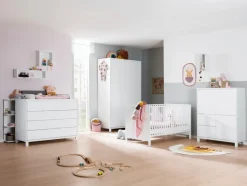 Babyzimmer Schränke & Regale|Babyzimmer Schränke & Regale|Paidi Kleiderschrank Olli 124 x 204 cm Weiß